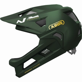 Abus YouDrop FF kid helmet - Green