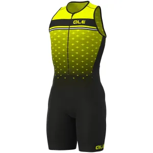 Ale Long Tri Stars sleeveless skinsuit - Yellow