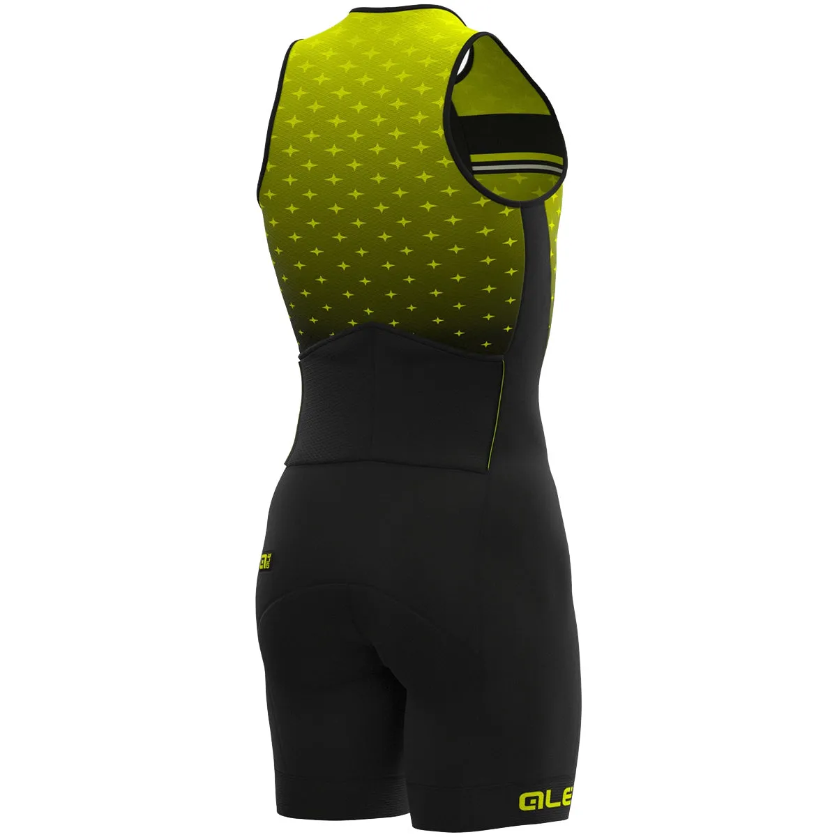 Ale Long Tri Stars sleeveless skinsuit - Yellow