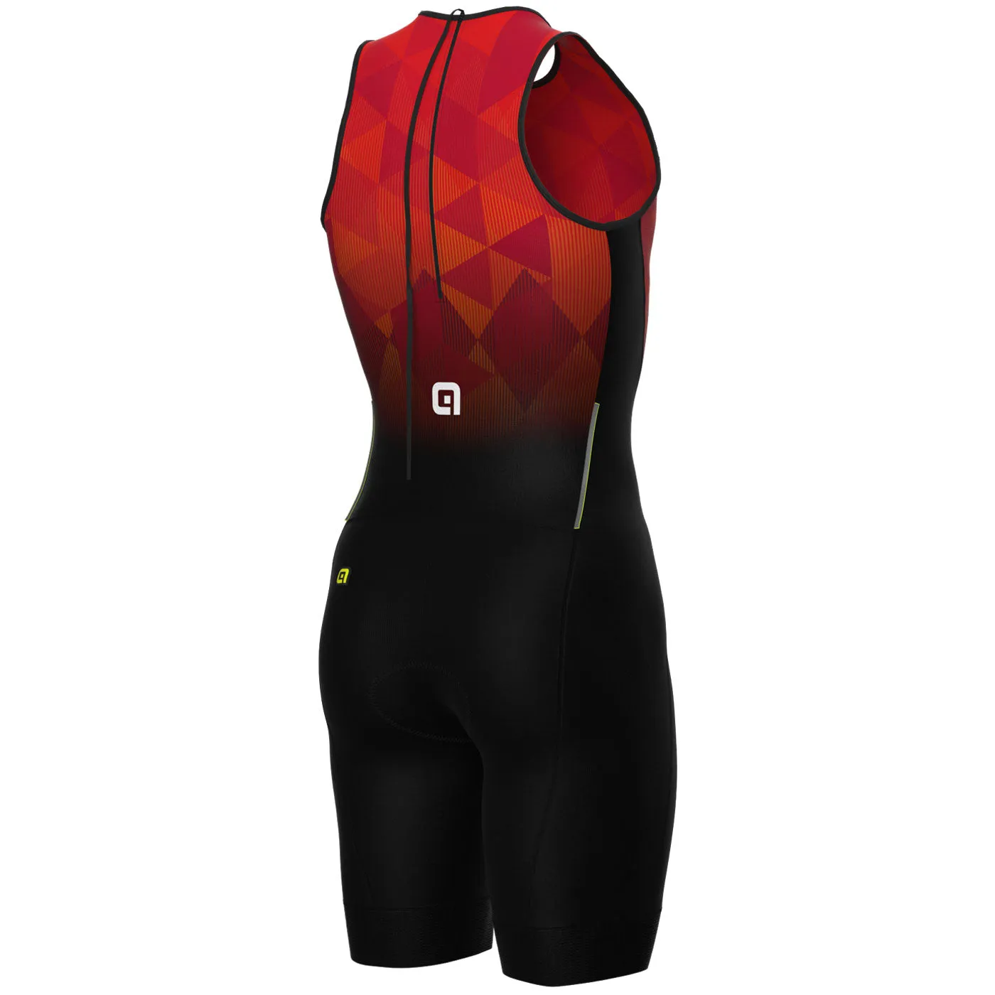 Ale Tri Kite sleeveless skinsuit - Red