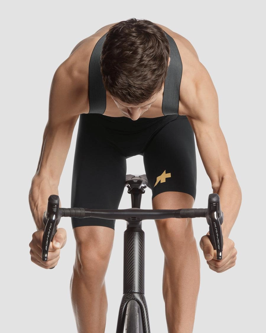 Assos Equipe RSR S9 Targa Mens Cycling Bibshorts (Flamme DOr)