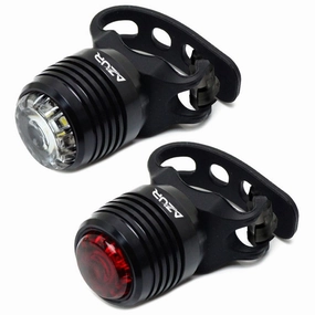 Azur Cyclops II 60/40lm USB Light Set Alloy Body