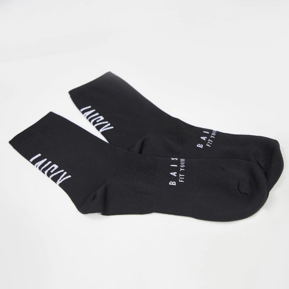Baisky Mens Sport Socks (Purity Black)