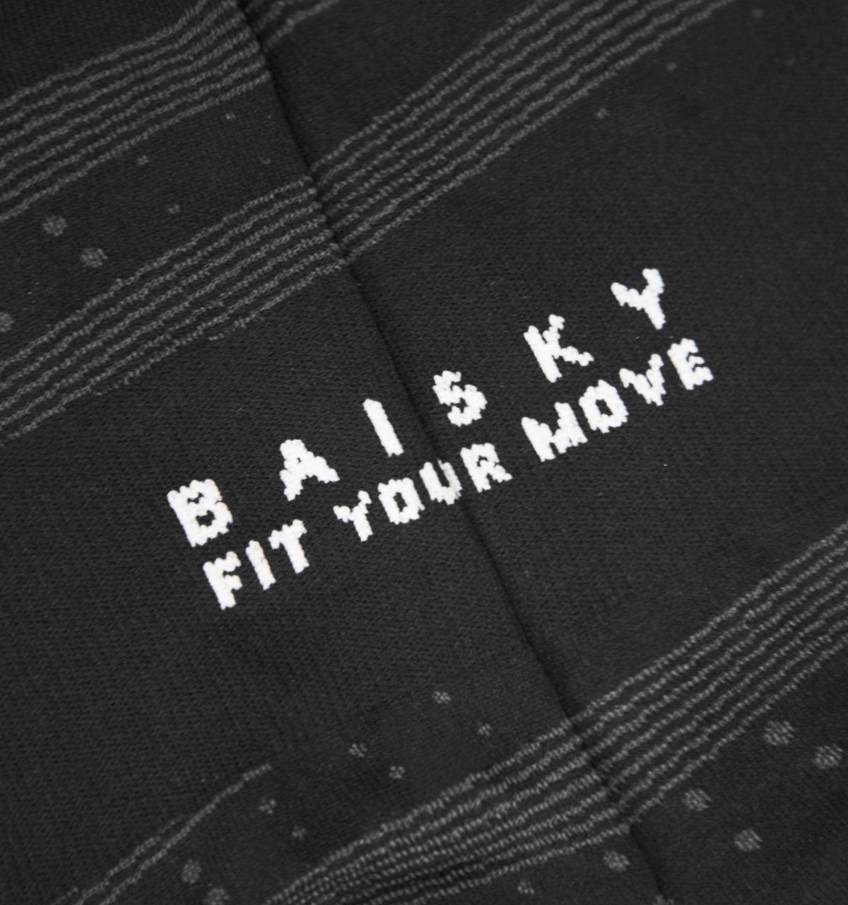 Baisky Mens Sport Socks (Windrider Black)