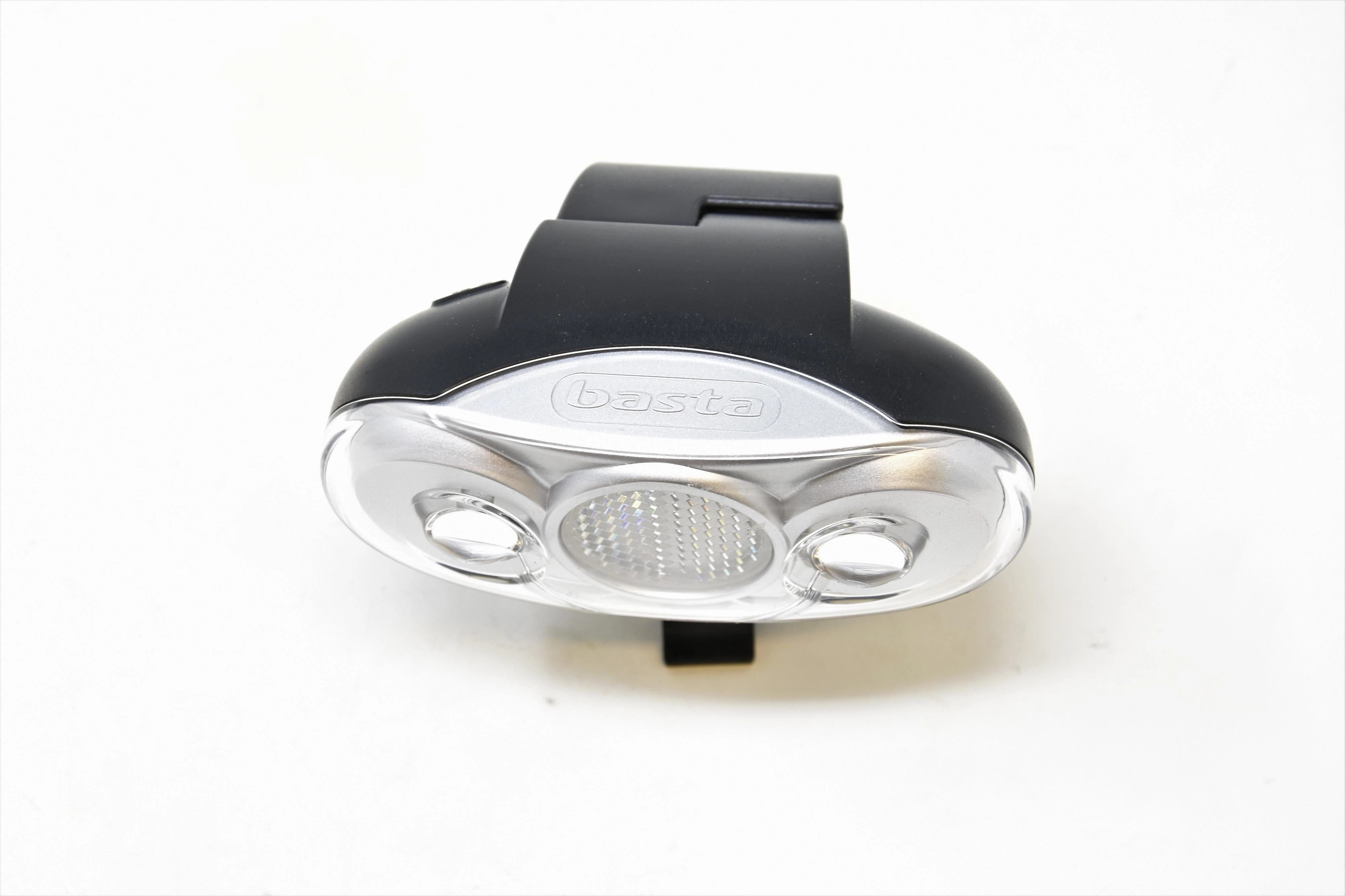 Basta Scope Led Front 4 Lux Cycle Bike Light Ideal For City Bicycle  Battery Type Lamp High Power To See Up To About 15 Metres