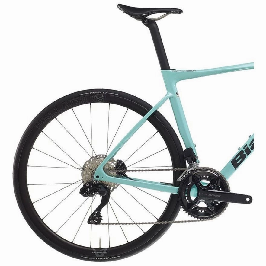 Bianchi Specialissima Comp 105 Di2 Carbon Road Bike 2025 - Celeste