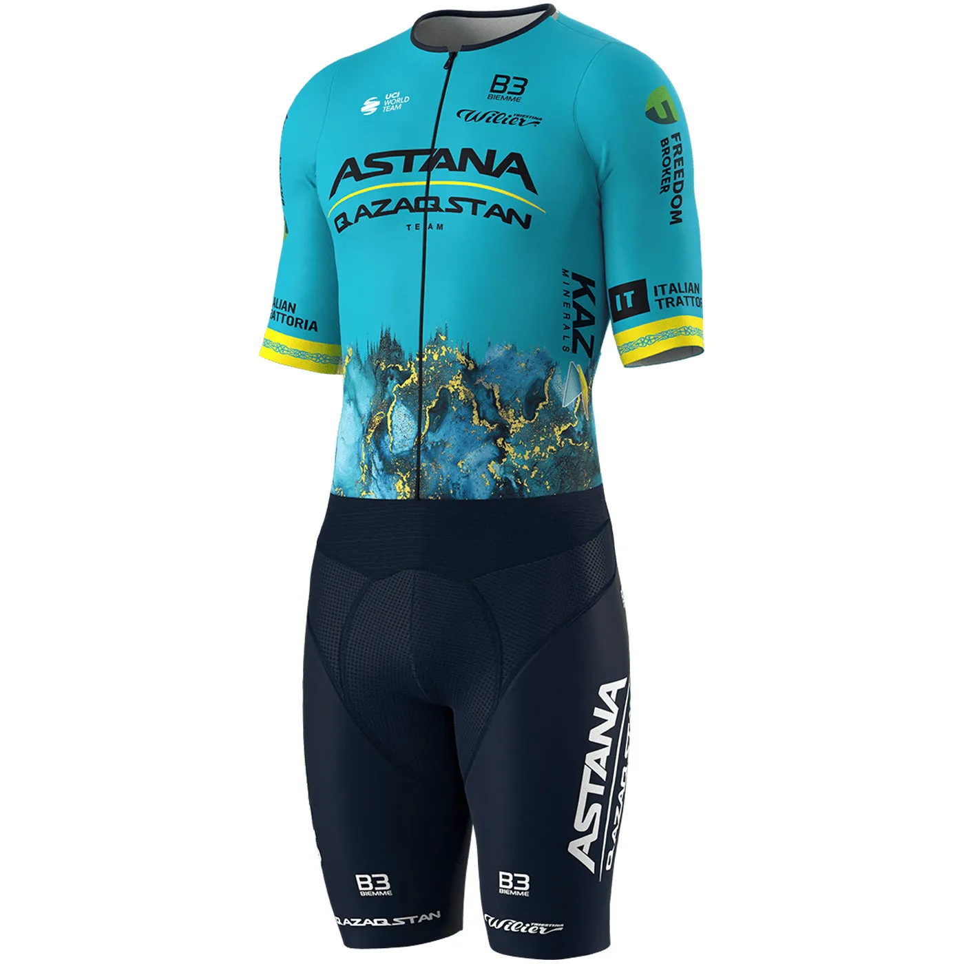 Biemme Astana Qazaqstan 2024 skinsuit