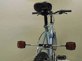 BIKE ULTIMATE SAFETY REFLECTOR BAR SET HI-VIS ON BOTH SIDES OF YOUR BIKE FIXIE