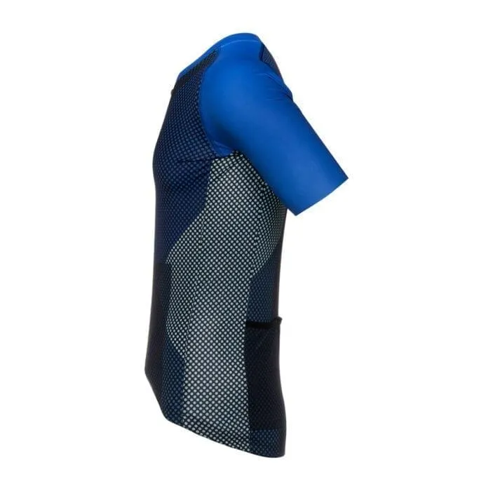 Bioracer Spitfire Blitzz Mens Cycling Jersey (Blue)