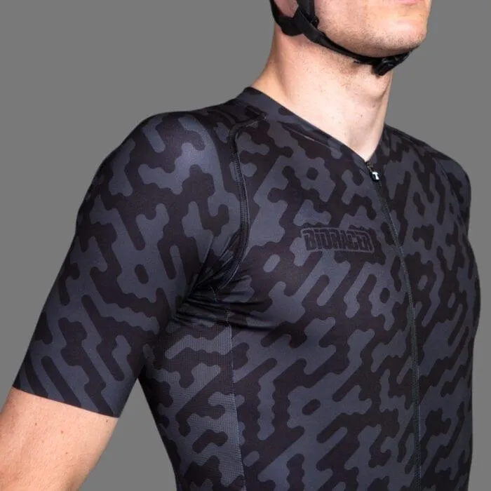 Bioracer Spitfire Noise Mens Cycling Jersey (Black)