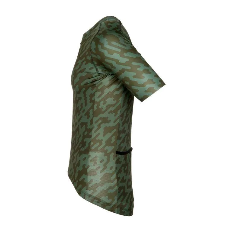Bioracer Spitfire Noise Mens Cycling Jersey (Olive)