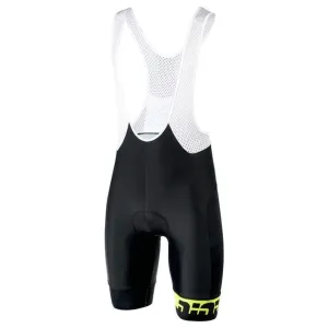 Bioracer Team 2.0 Women's Cycling Bibshorts (Black/Fluo Yellow)