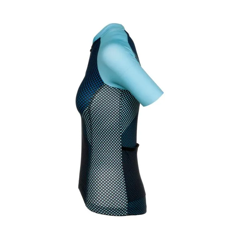 Bioracer Vesper Blitzz Women's Cycling Jersey (Blue)