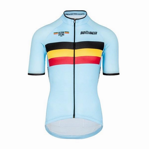 Bioracer Belgium Bodyfit 2.0 Mens Cycling Jersey