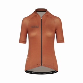 Bioracer Metalix Women's Cycling Jersey (Bronze)