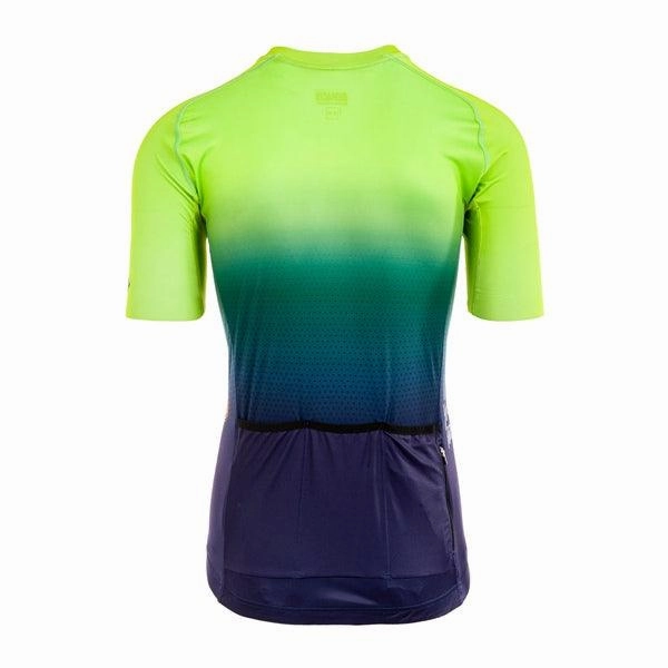 Bioracer Spitfire Mens Cycling Jersey (Jupiter Sunset Green)