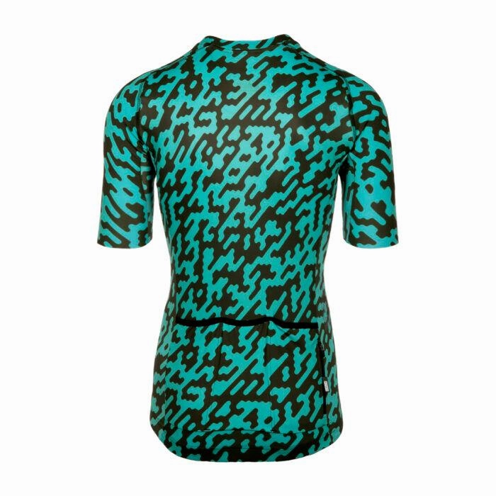 Bioracer Spitfire Noise Mens Cycling Jersey (Green)
