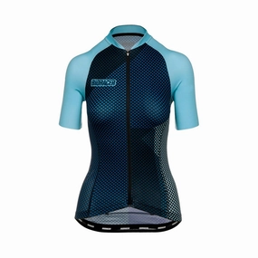 Bioracer Vesper Blitzz Women's Cycling Jersey (Blue)