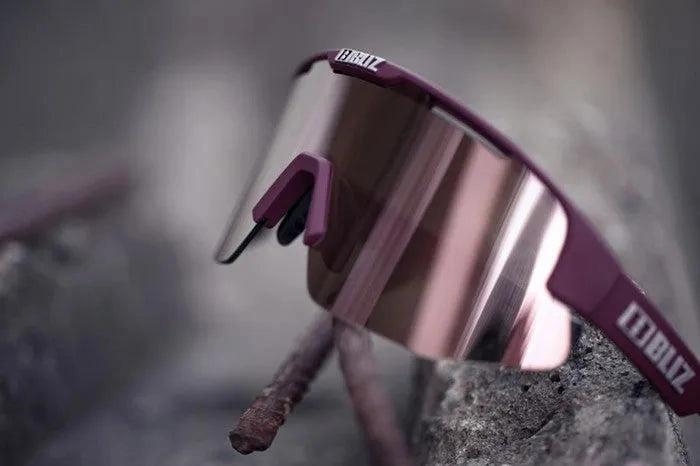 Bliz Matrix Small Glasses (Matte Wine Red)