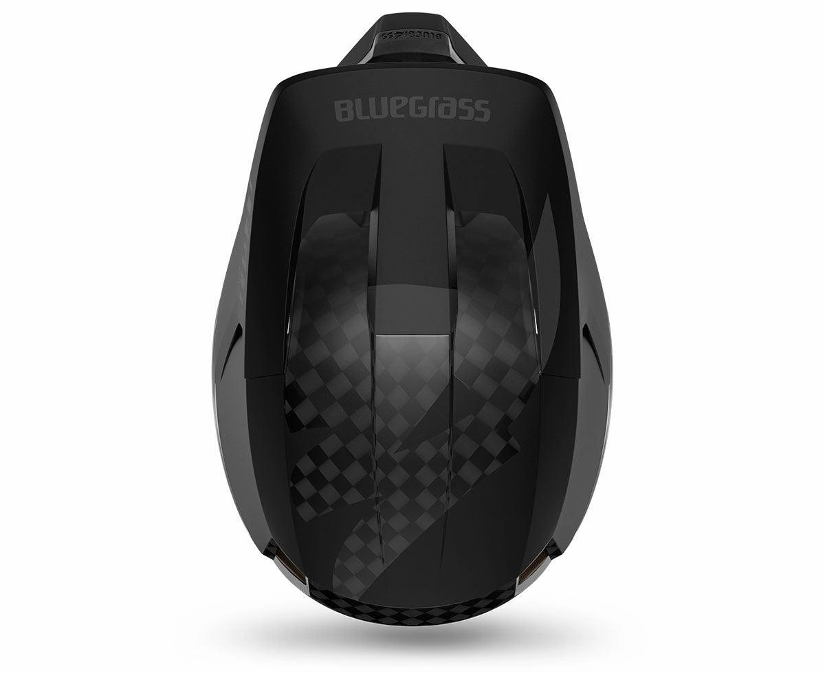 Bluegrass Legit Carbon MTB Cycling Helmet (Black/Matt)