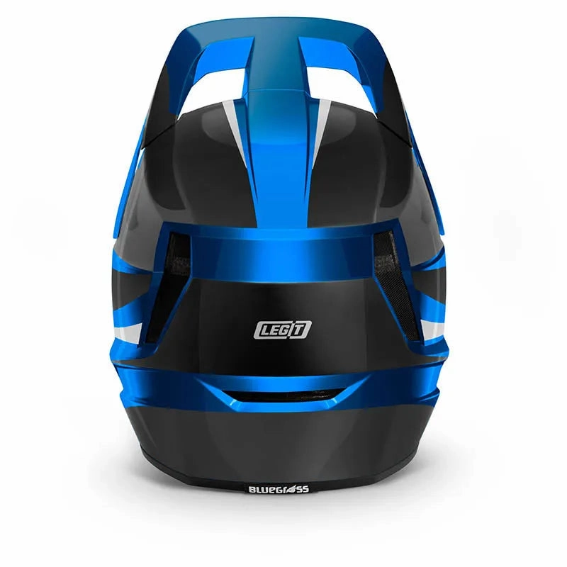 Bluegrass Legit MTB Cycling Helmet (Blue Metallic/Black Glossy)