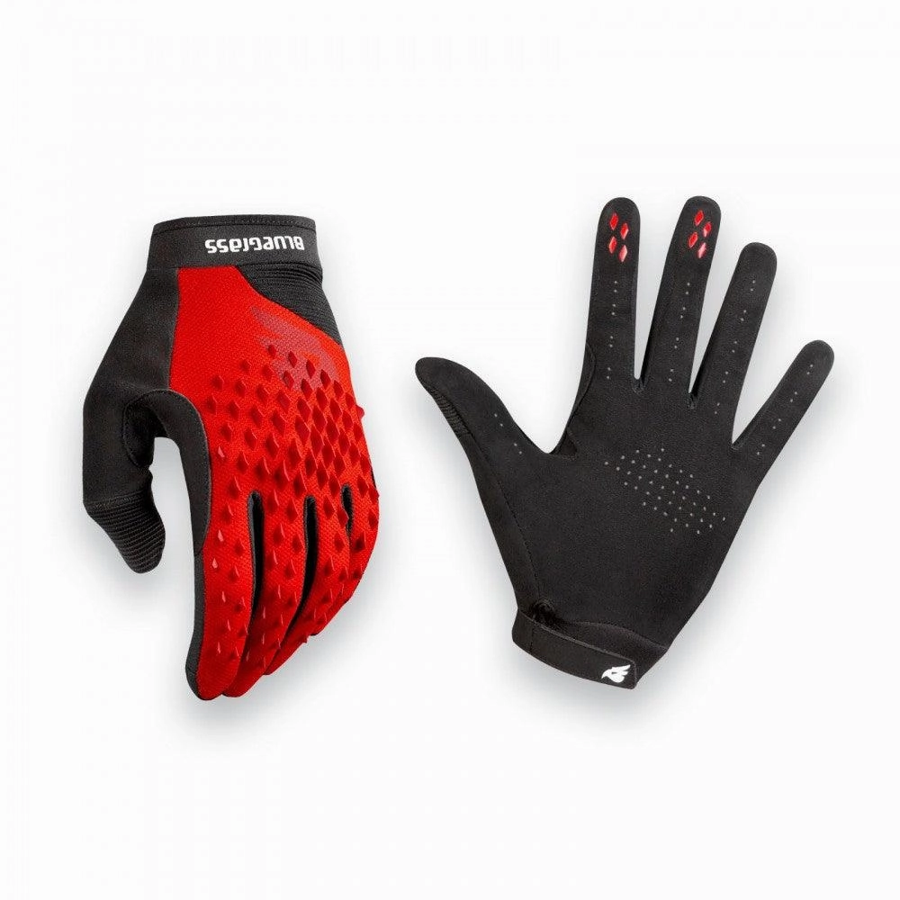 Bluegrass Prizma 3D Unisex Cycling Gloves (Red)