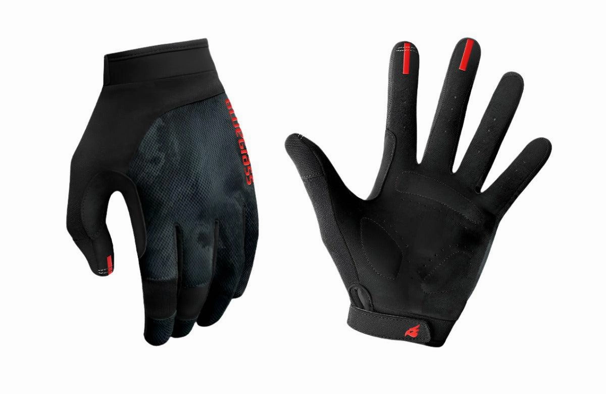 Bluegrass React Unisex Cycling Gloves (Black)