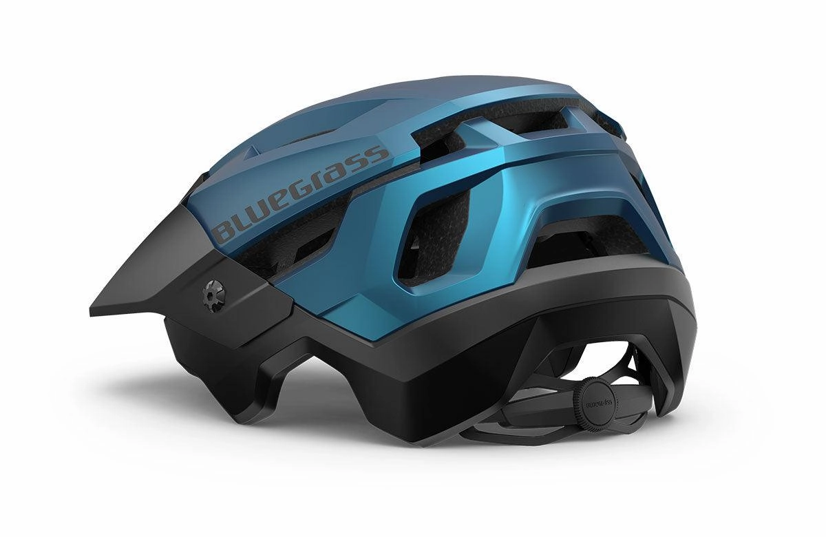 Bluegrass Rouge MTB Cycling Helmet (Blue Metallic/Matt)