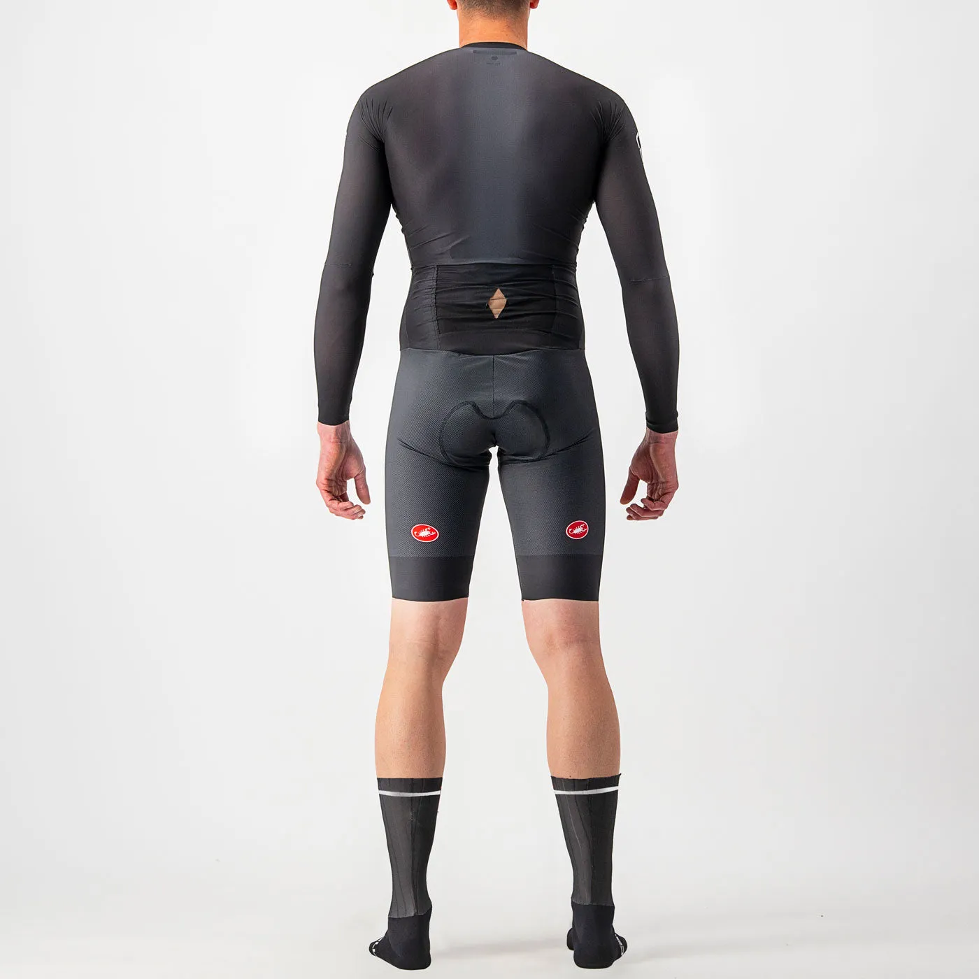 Body Paint 4.X Speed Suit LS Castelli skinsuit - Black
