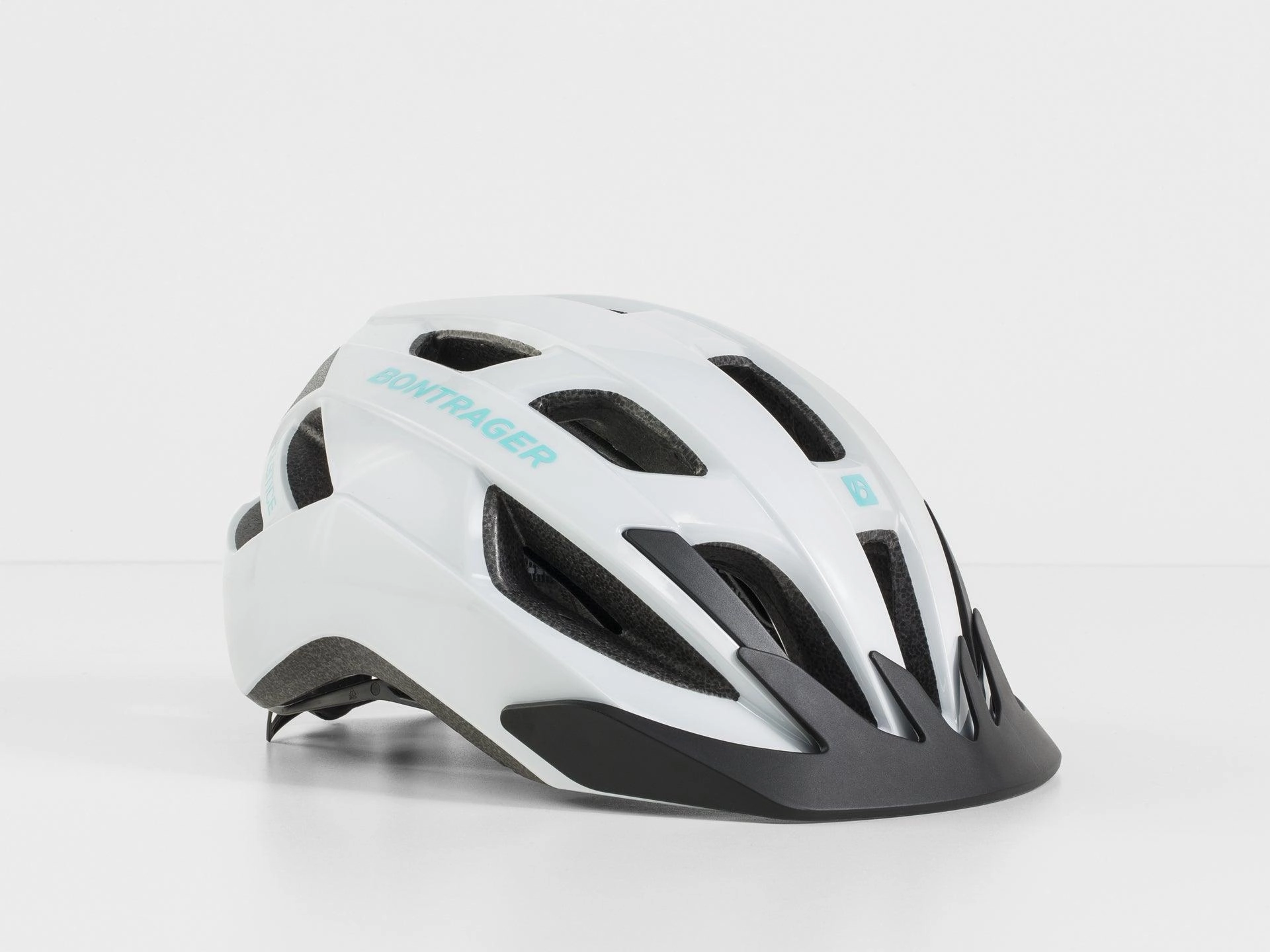 Bontrager Solstice MTB Cycling Helmet (White/Miami Green)