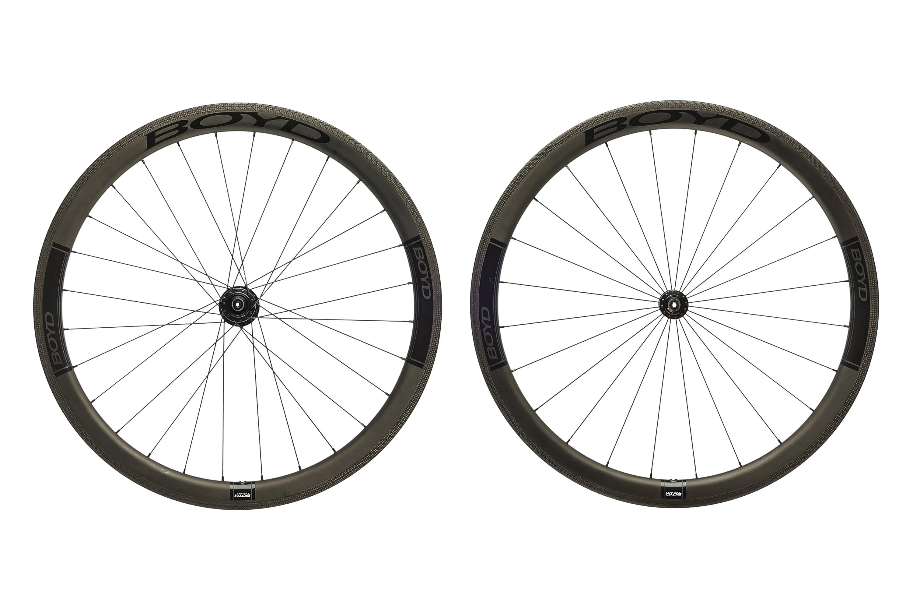 Boyd Podium Rim Brake 44mm Carbon Tubeless 700c Wheelset