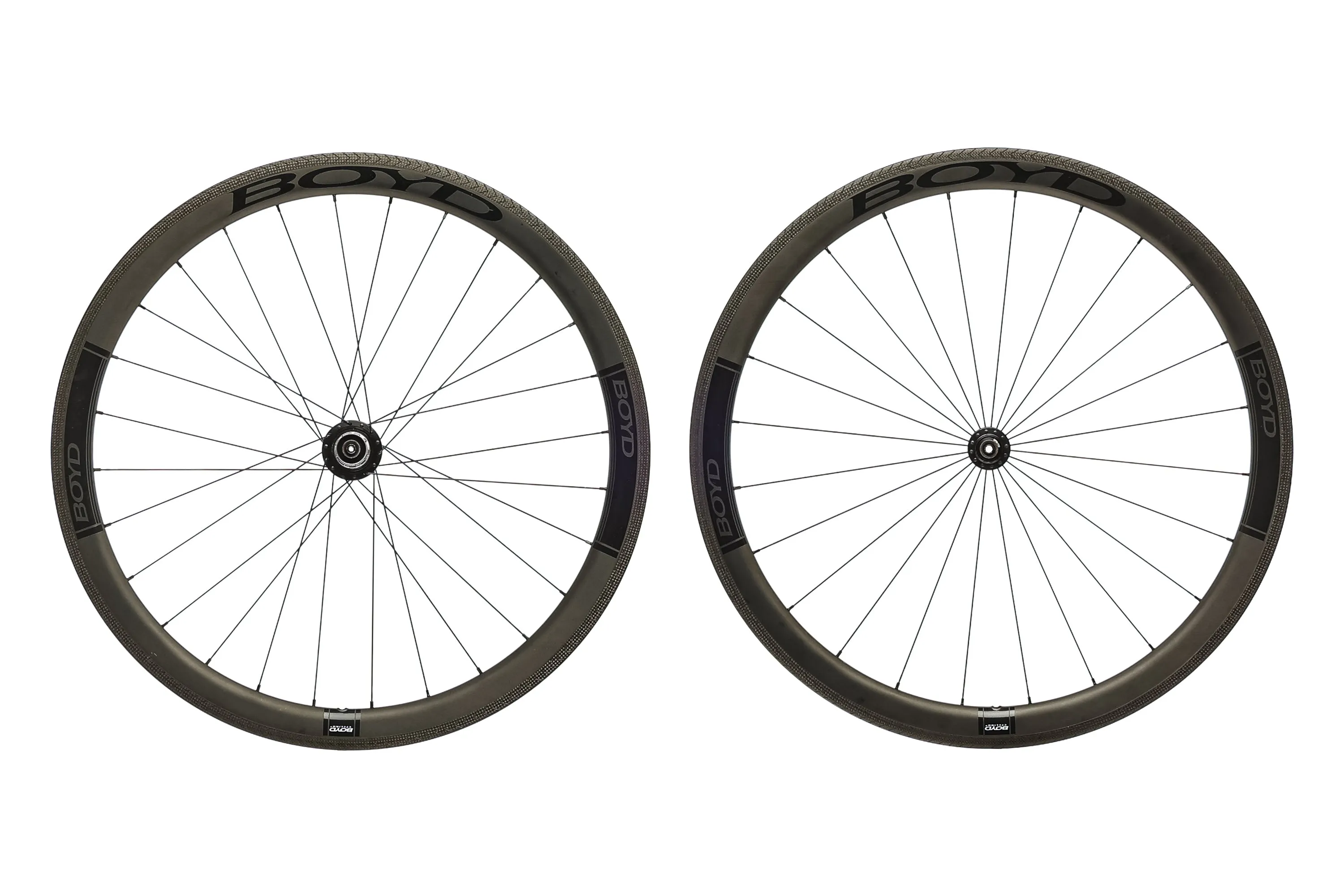 Boyd Podium Rim Brake 44mm Carbon Tubeless 700c Wheelset