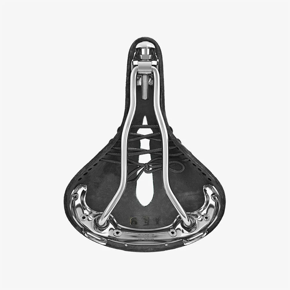 Brooks B17 Carved Short Women's Saddle (Black)