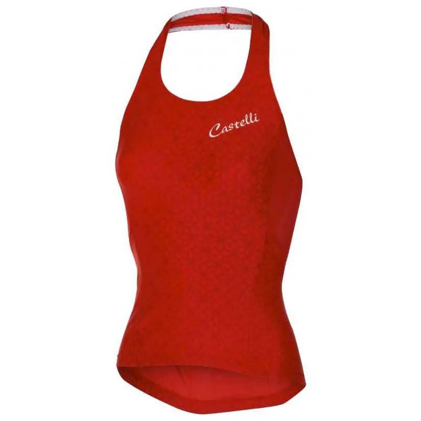 Castelli Bellissima Halter Women's Top (Red)