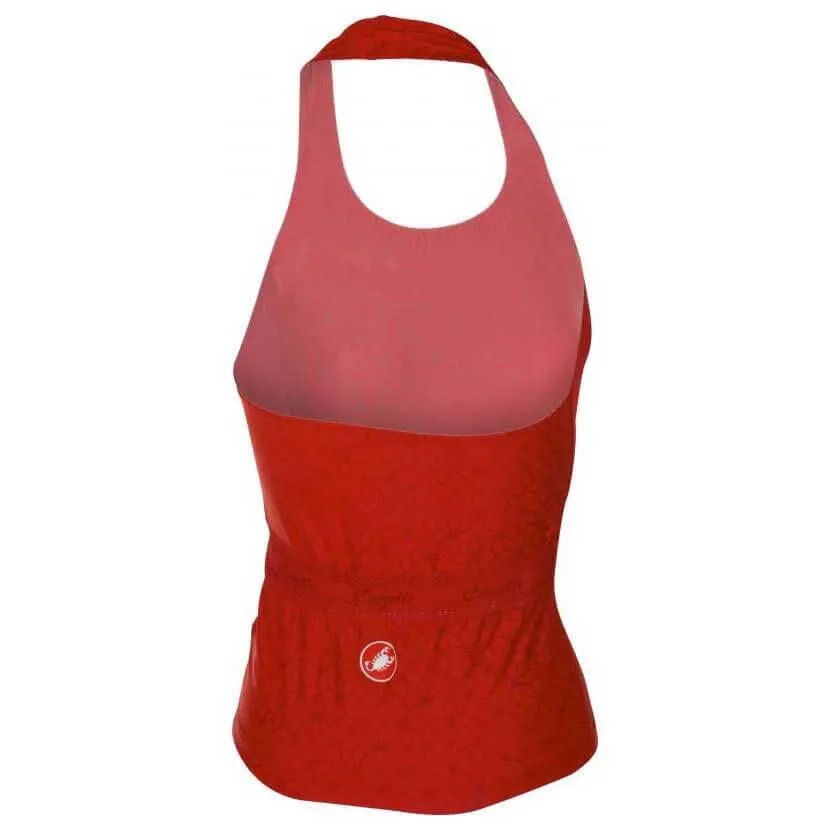 Castelli Bellissima Halter Women's Top (Red)