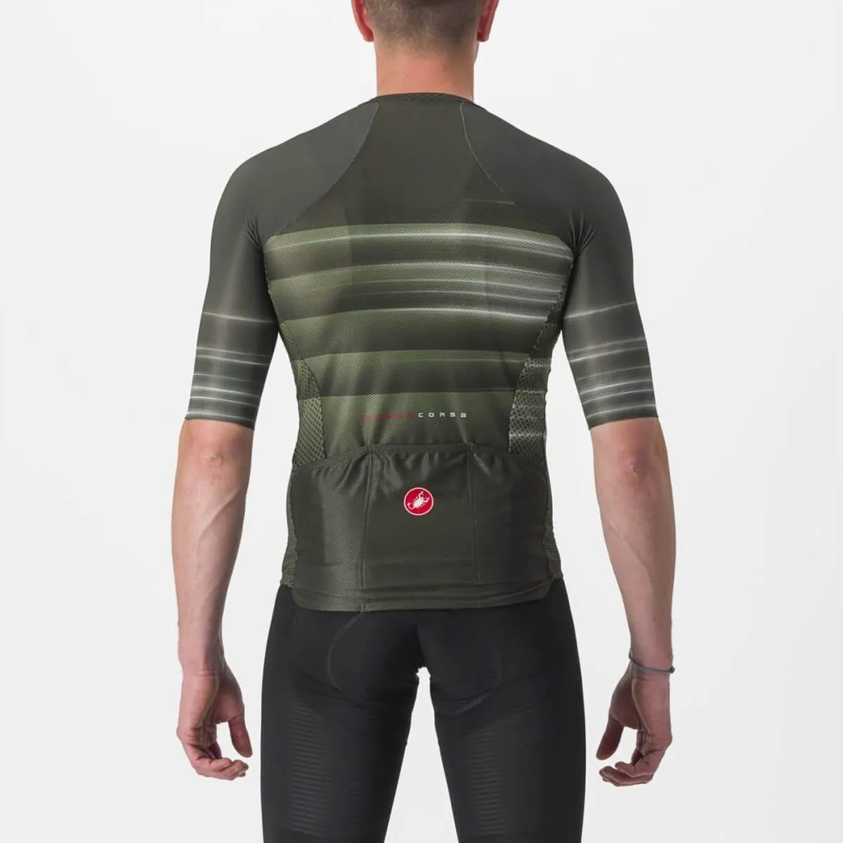 Castelli Climber's 3.0 SL2 Men's Cycling Jersey (Deep Green)