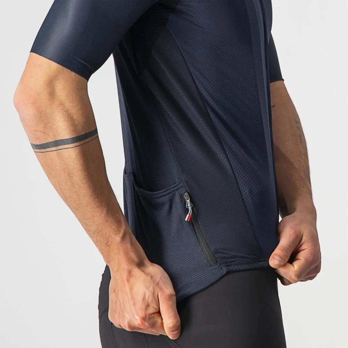 Castelli Endurance Elite Mens Cycling Jersey (Savile Blue)