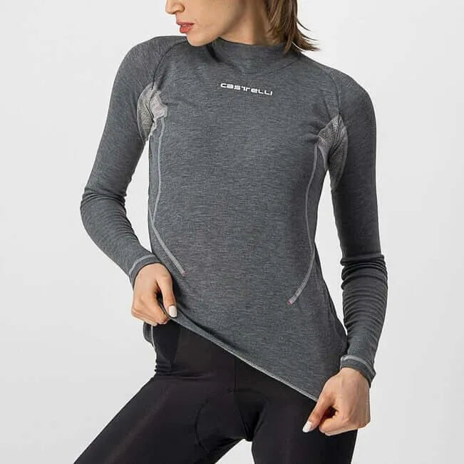 Castelli Flanders 2 Warm Women's Baselayer (Grey)