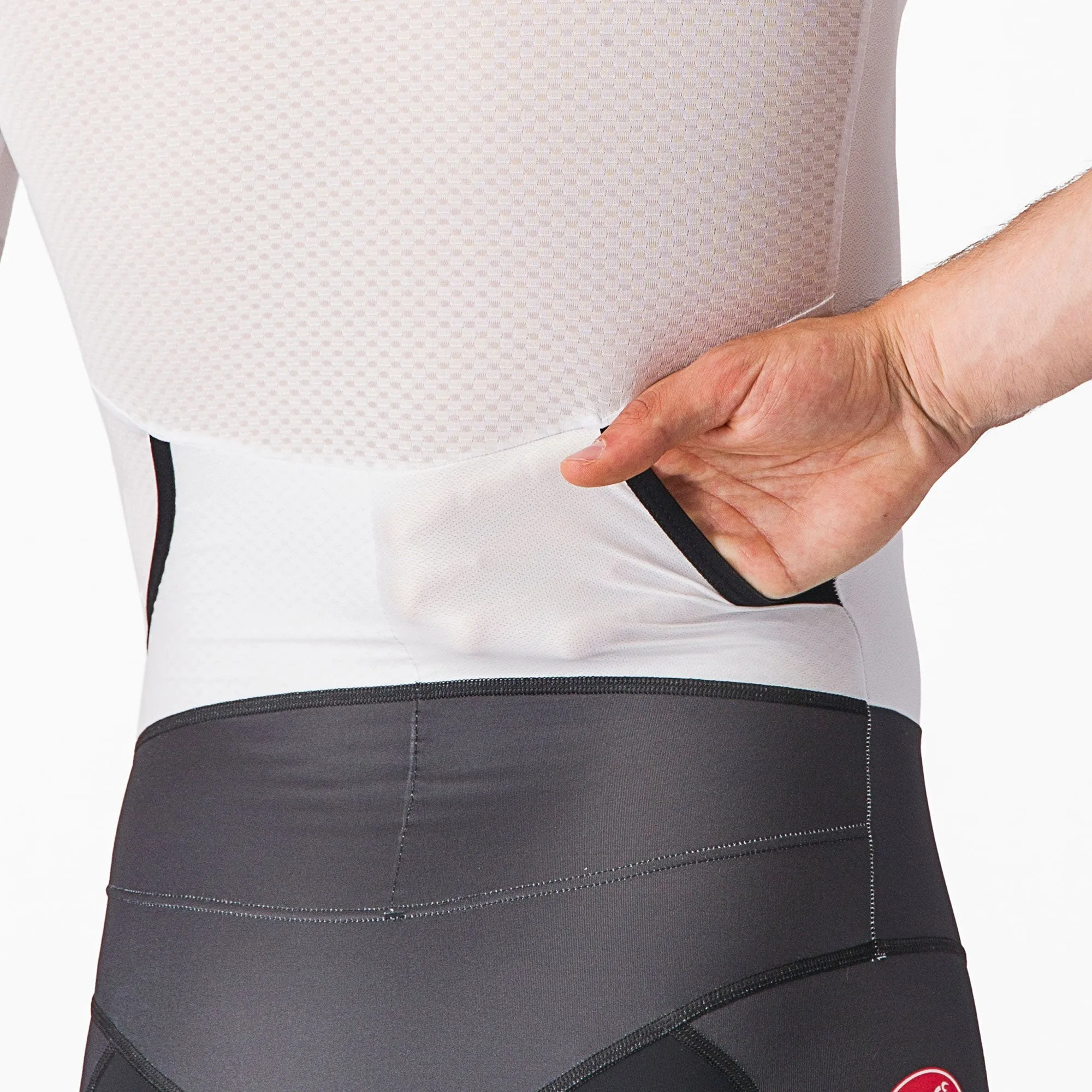 Castelli Free Sanremo 2 Suit skinsuit - White black
