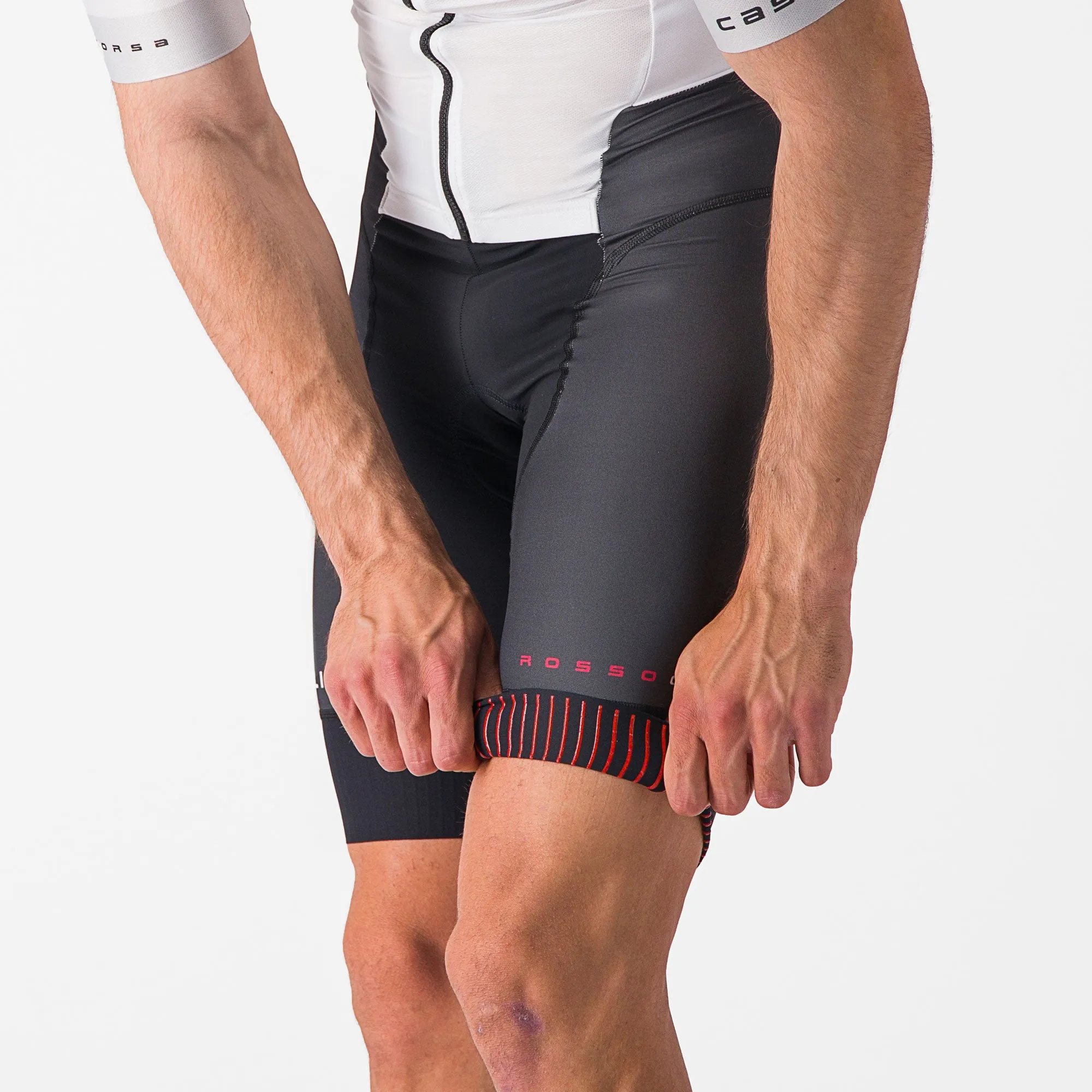 Castelli Free Sanremo 2 Suit skinsuit - White black