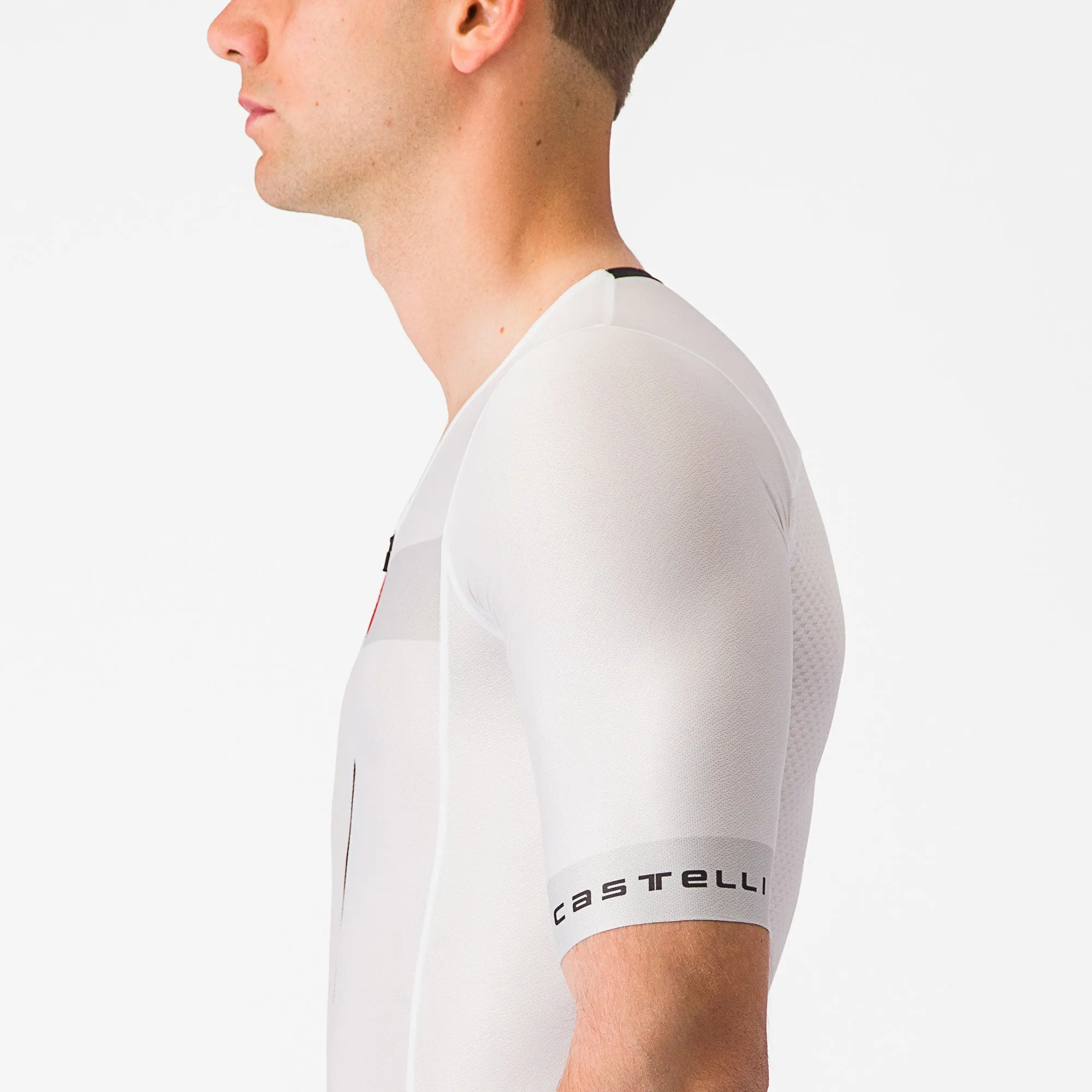 Castelli Free Sanremo 2 Suit skinsuit - White black