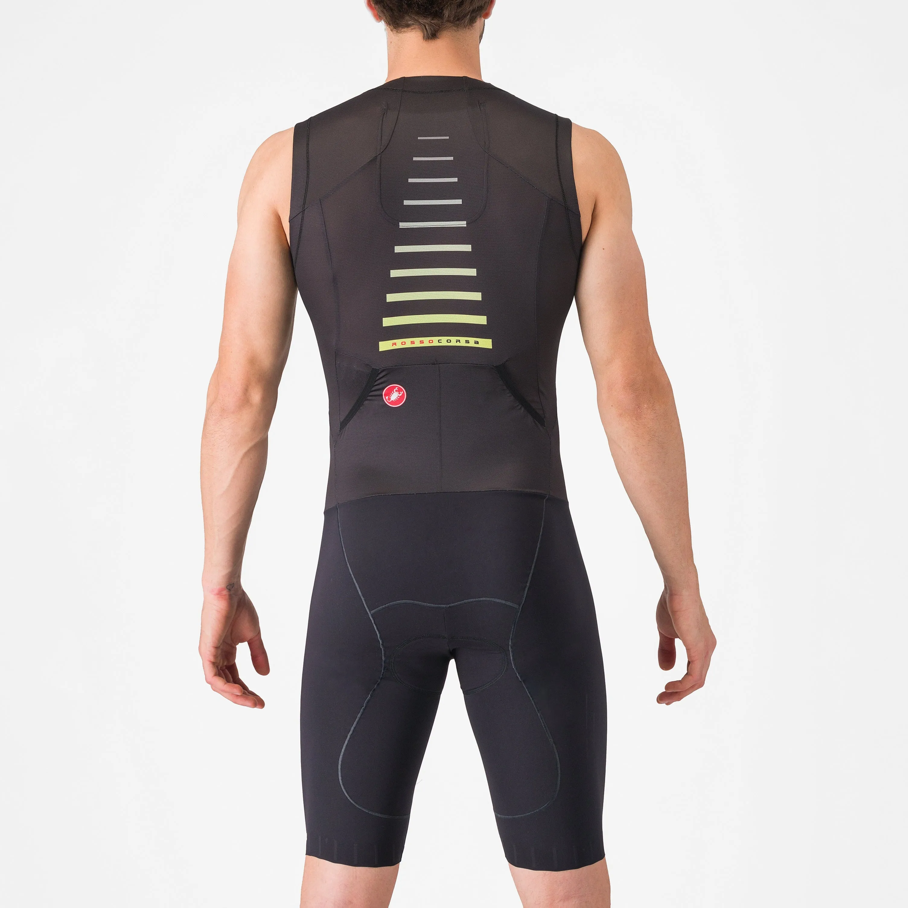 Castelli Free Sanremo 3 Suit sleeveless skinsuit - Black