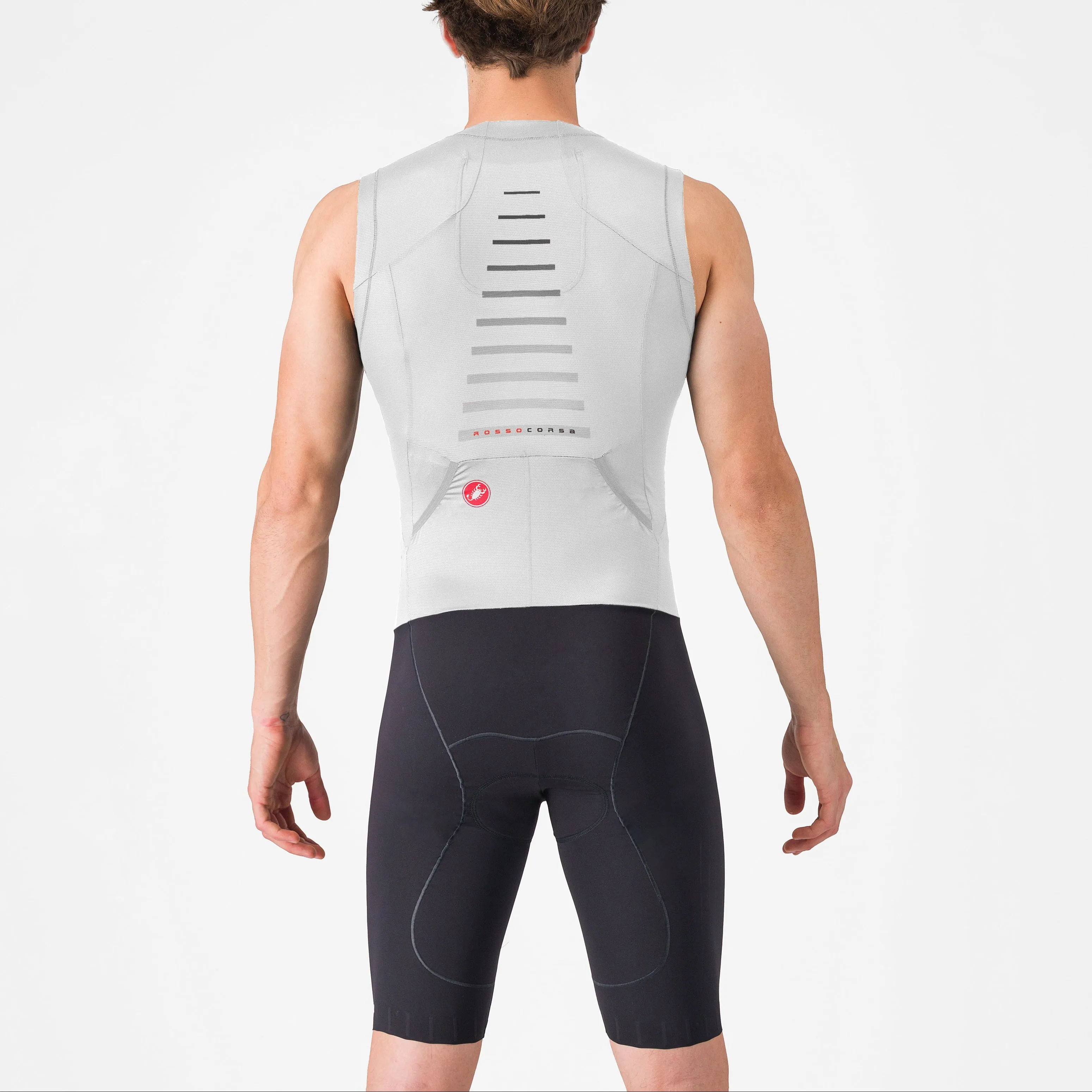 Castelli Free Sanremo 3 Suit sleeveless skinsuit - White