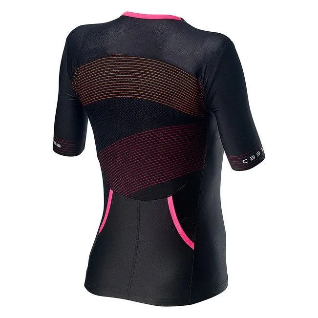 Castelli Free Speed 2 Women's Triathlon Top (Multicolour Black)