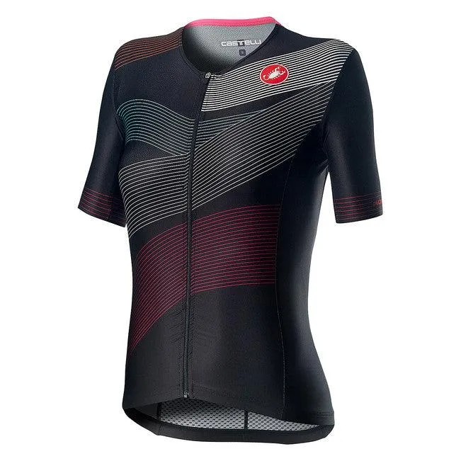 Castelli Free Speed 2 Women's Triathlon Top (Multicolour Black)