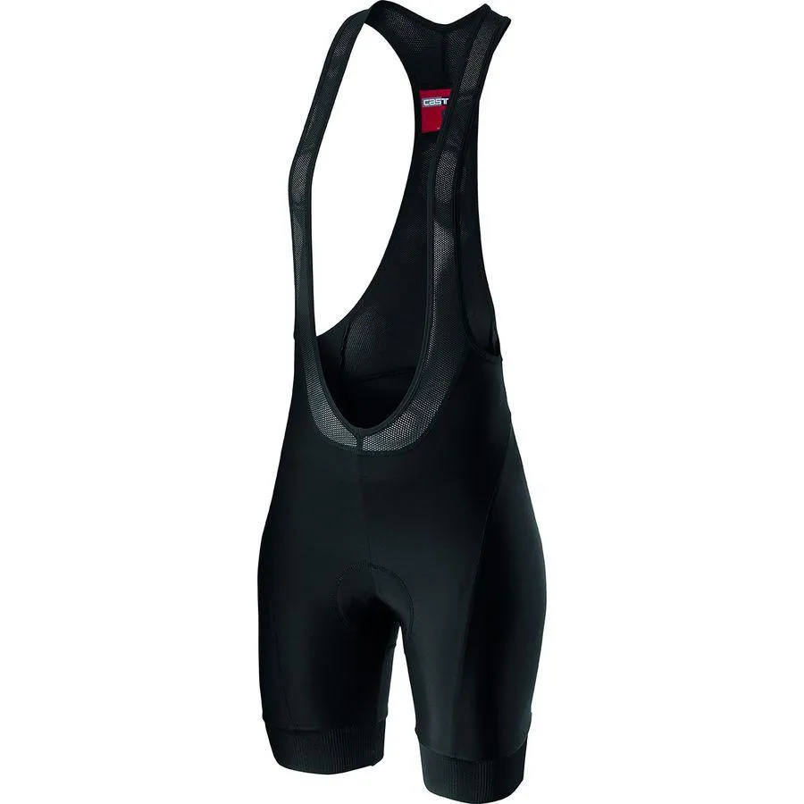 Castelli Prima Women's Cycling Bibshorts (Black/Dark Gray)