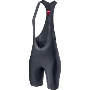 Castelli Prima Women's Cycling Bibshorts (Dark Steel Blue/Brilliant Pink)