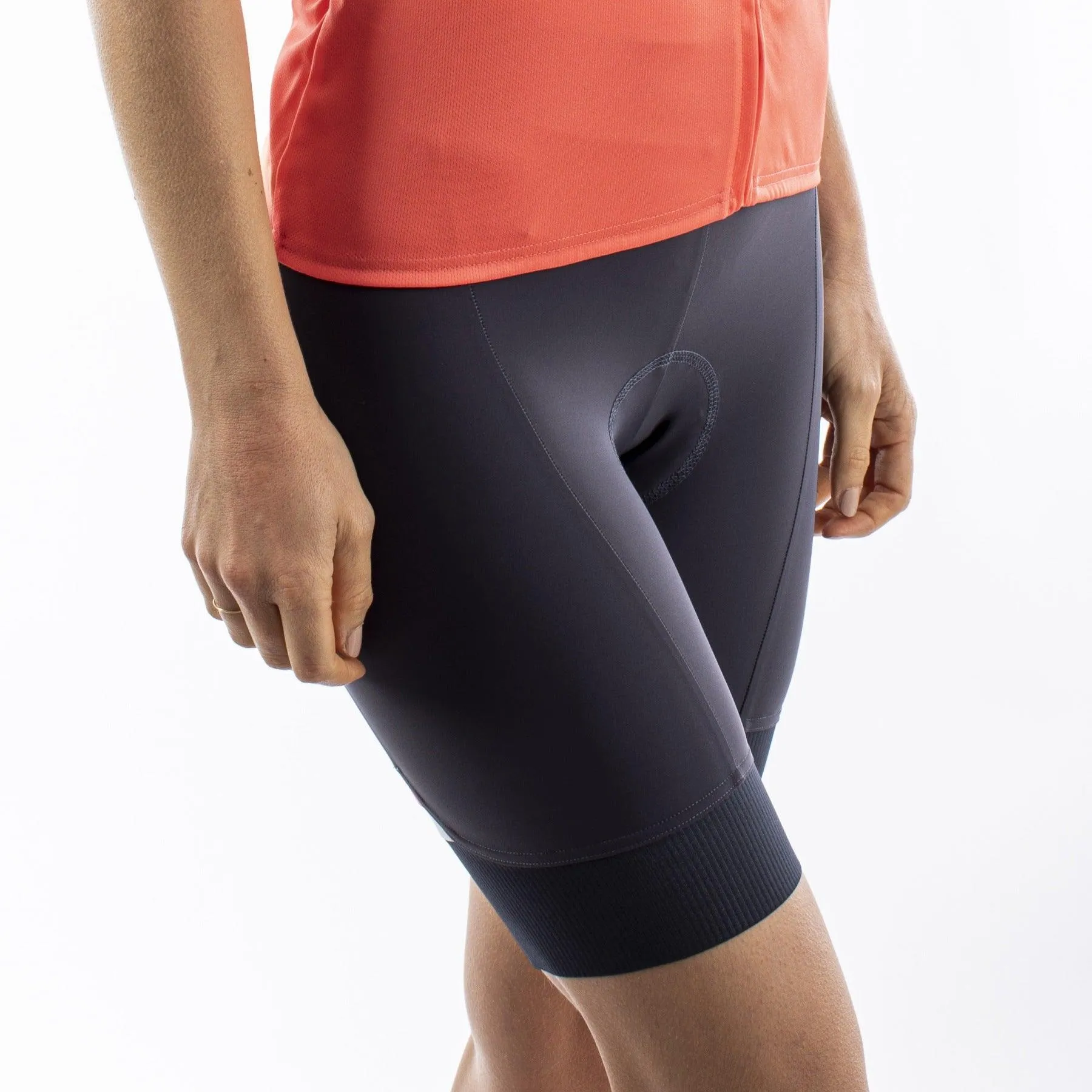 Castelli Prima Women's Cycling Bibshorts (Dark Steel Blue/Brilliant Pink)