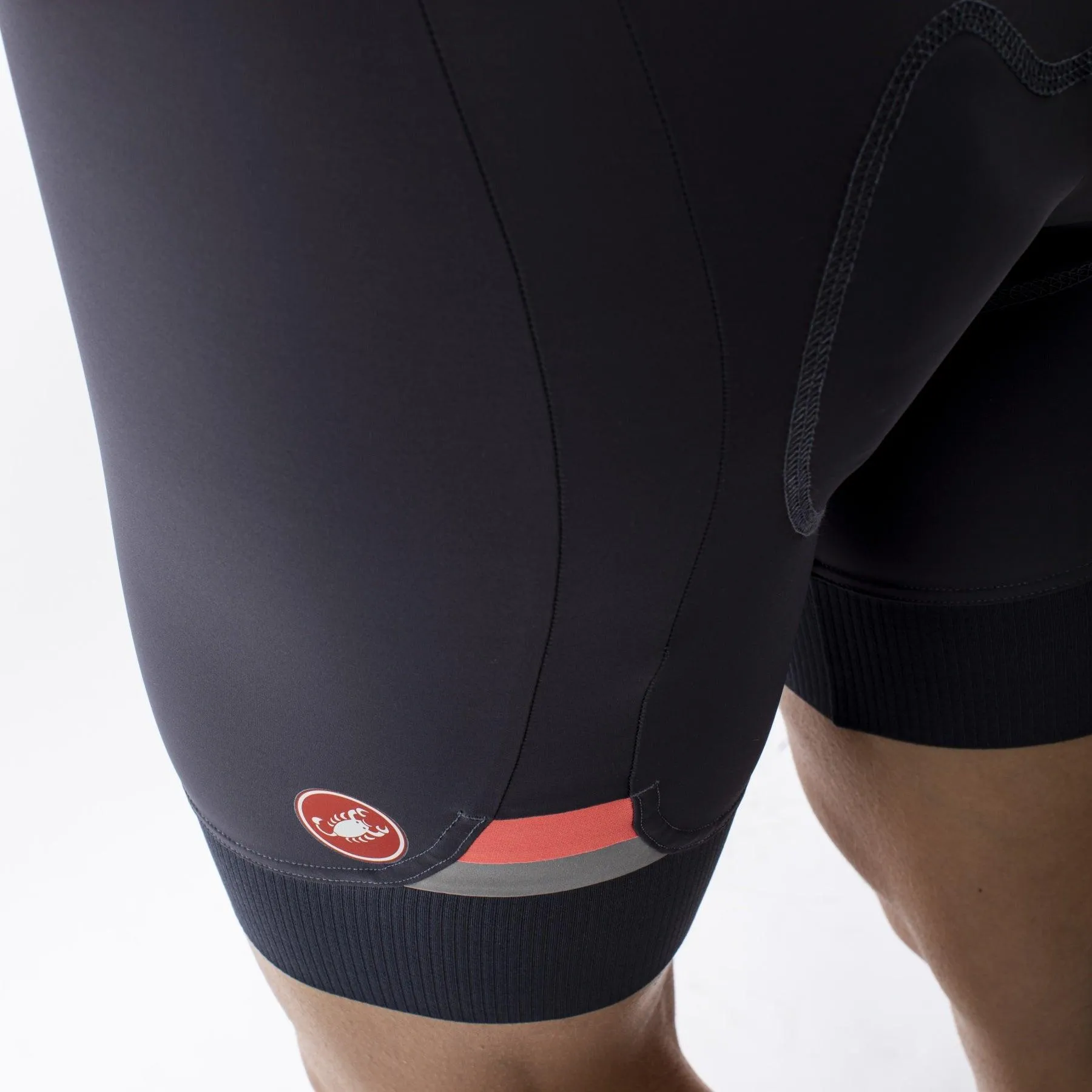 Castelli Prima Women's Cycling Bibshorts (Dark Steel Blue/Brilliant Pink)