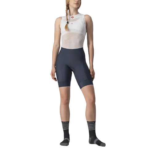 Castelli Prima Women's Cycling Shorts (Savile Blue/Brilliant Pink)